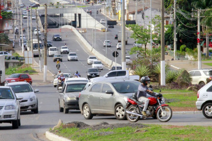 A Avenida Miguel Sutil, na regio da Trincheira Jurumirim