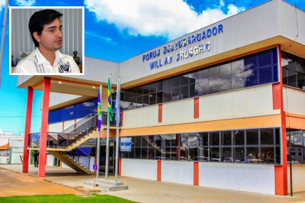O juiz Wagner Plaza Machado Jnior (detalhe), que assinou a deciso 