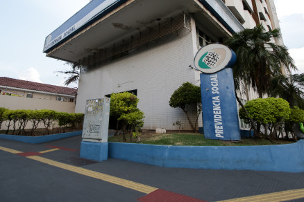 A sede do Instituto Nacional de Seguro Social (INSS)  em Cuiab