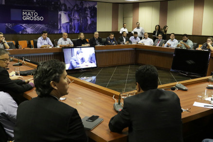 Governador se reuniu com secretrios para tratar de transio