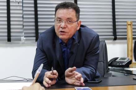 O presidente da Assembleia Legislativa, deputado reeleito Eduardo Botelho: nova disputa pela Mesa Diretora