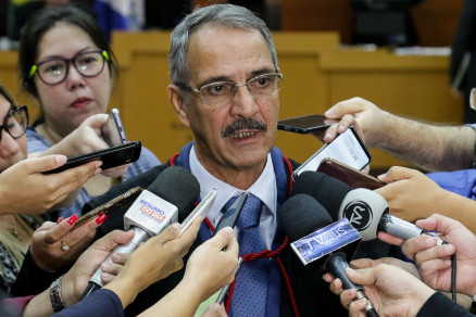 O presidente do TJ-MT, desembargador Carlos Alberto Rocha