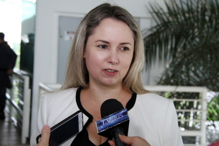A juza Ana Graziela Vaz de Campos Alves Corra