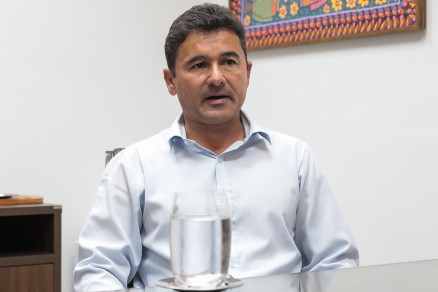 Joo Batista de Souza, do Sindspen, que foi eleito deputado estadual