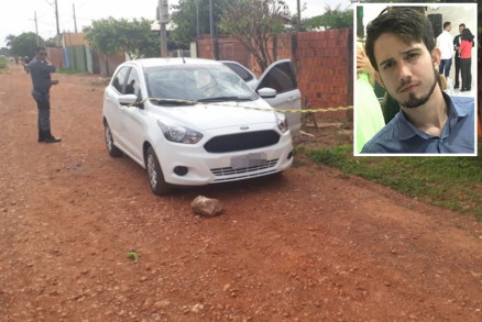 Pedro Peroso (detalhe) foi encontrado morto a facadas no Bairro Princesa do Sol, em Vrzea Grande