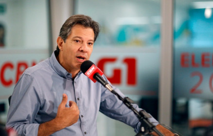 O ministro da Fazenda, Fernando Haddad,