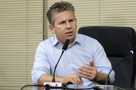 O governador eleito Mauro Mendes: 