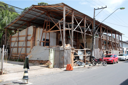 A tradicional Casa de Bem Bem, na Rua Baro de Melgao, no Centro de Cuiab