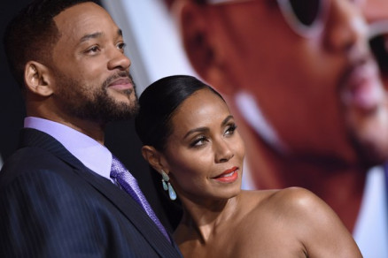 O ator Will Smith e sua esposa, a atriz Jada Pinkett Smith
