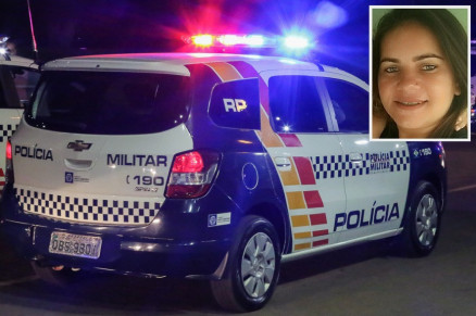 Alessandra Fernandes Silva (detalhe), de 29 anos, foi encontrada morta na cozinha de casa