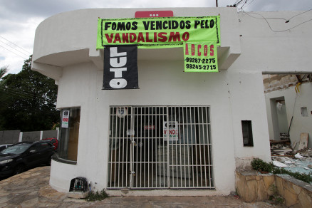 A loja ficava na Avenida Isaac Povoas, no Centro de Cuiab