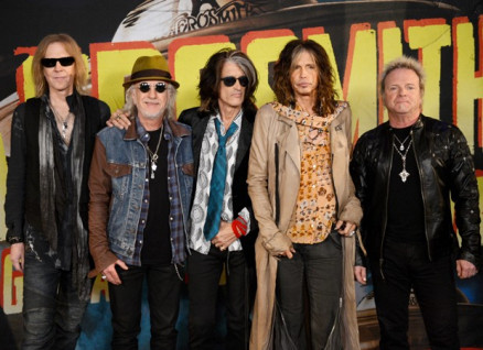A banda de rock Aerosmith