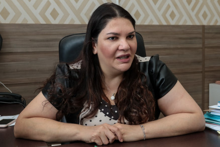 A procuradora Glucia Amaral, que  presidente do Conselho Estadual de Direitos da Mulher
