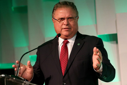 O ex-governador Blairo Maggi: possvel apoio  reeleio de Emanuel Pinheiro