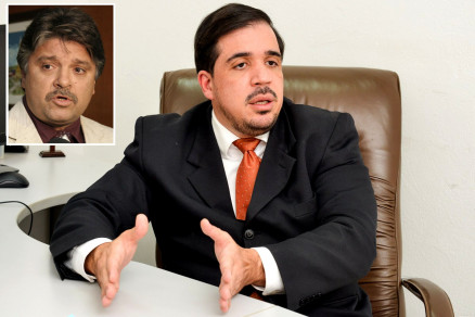 O juiz Marcos Faleiros e o ex-vereador Lutero Ponce (no detalhe): priso