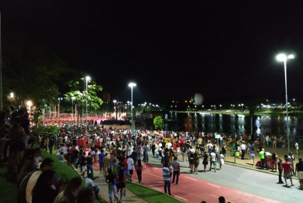 O show da cantora Marlia Mendona, que aconteceu no Parque das guas, em Cuiab