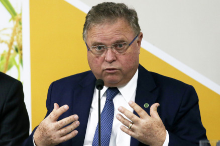 O ex-ministro da Agricultura Blairo Maggi: Susto em viagem