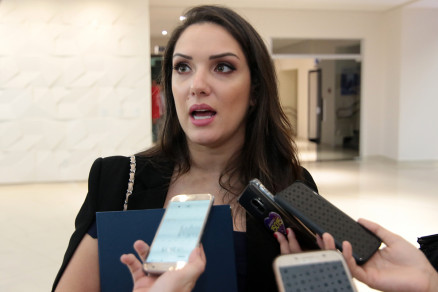 A deputada Janaina Riva, que  alvo de uma representao eleitoral