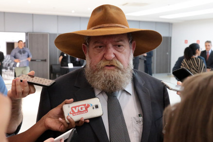 O deputado federal Nelson Barbudo, que protestou e conseguiu reverter nomeao de petista no Incra