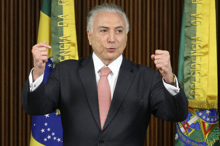 O ex-presidente da Repblica, Michel Temer, que obteve a liberdade nesta segunda-feira