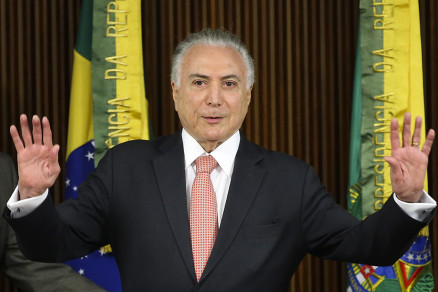 O ex-presidente da Repblica, Michel Temer, que foi preso hoje