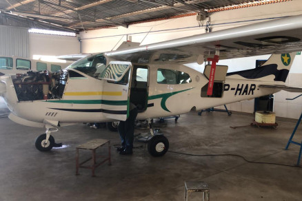 O Cessna 210, que ser usado pelo Ciopaer para aes de segurana