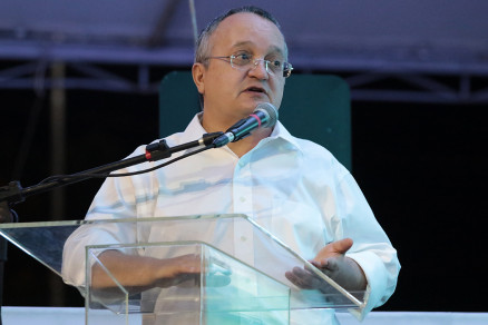 O governador Pedro Taques, que deixa o Paiagus nesta tera-feira