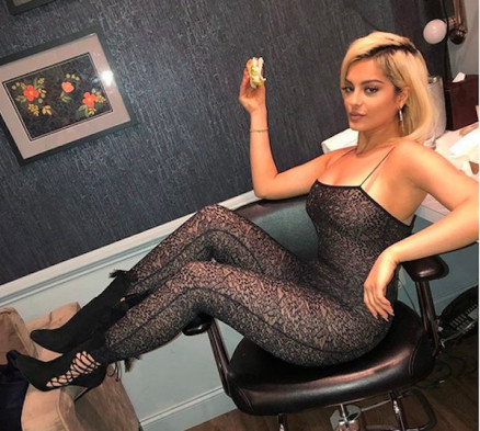 A cantora Bebe Rexha