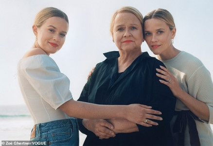 Ava, Betty e Reese Witherspoon 