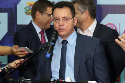 O presidente da Assembleia Legislativa, deputado Eduardo Botelho, que busca reeleio na funo