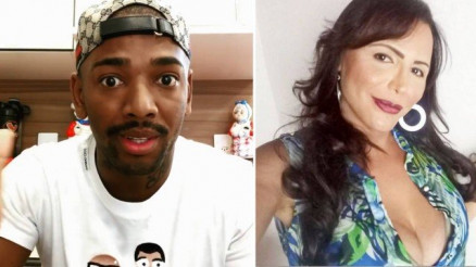 Aps comentrio, Nego do Borel se desculpa com travesti Luisa Marilac 