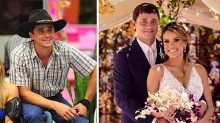 Fael se casou com a cirurgi-dentista Anna Flavia em Mato Grosso do Sul