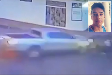 Rodrigo Bemficapipi (detalhe) morreu no local do acidente logo aps o impacto