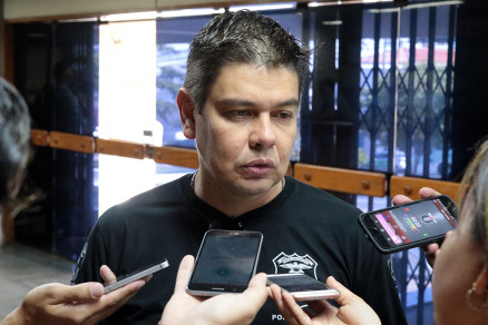 Christian Cabral  o delegado titular da Delegacia Especializada em Delitos de Trnsito (Deletran)