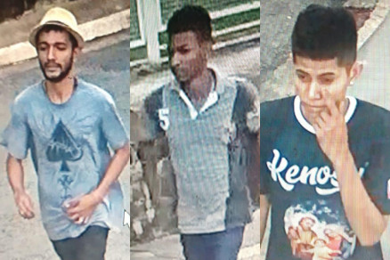 Pablo Nascimento (preso), Elian Bispo de Campos e Igor dos Santos so acusados pelo criime