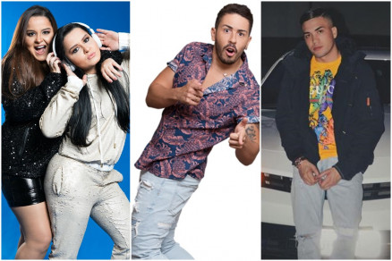As irms Maiara e Maraisa, o youtuber Carlinhos Maia e o funkeiro Mc Brisola so opes para o fim de semana