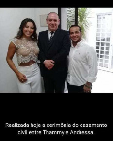 Thammy Miranda, Andressa Ferreira e Juiz Peixoto