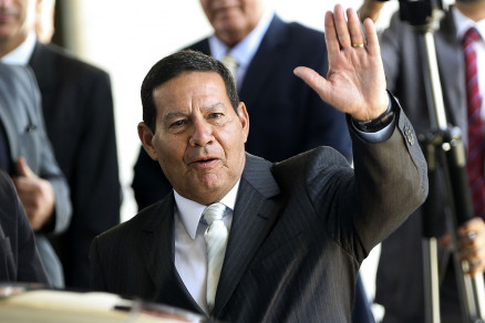 O vice-presidente da Repblica, Hamilton Mouro