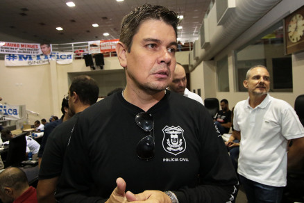 O delegado Christian Cabral, titular da Delegacia Especializada de Delitos de Trnsito (Deletran)