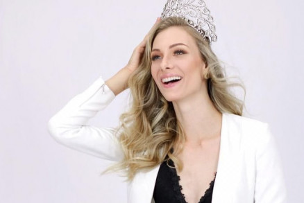 A modelo Ingrid Santin, de 25 anos, que foi eleita Miss Mato Grosso 2019