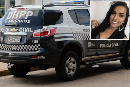Aldirene da Silva Santana (detalhe) foi presa em flagrante