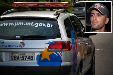 Major da PM Wanderson da Costa Castro (detalhe), acusado de ameaar o promotor de Justia 