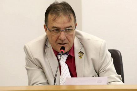 O deputado Silvio Favero, que  autor do projeto 