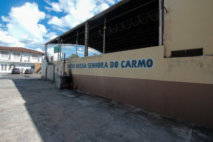 A creche Nossa Senhora do Carmo, na Avenida So Sebastio