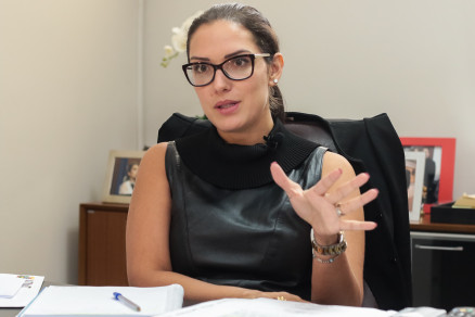 A deputada estadual Janaina Riva