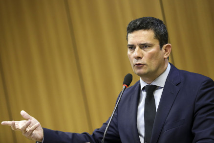 O ministro da Justia, Srgio Moro