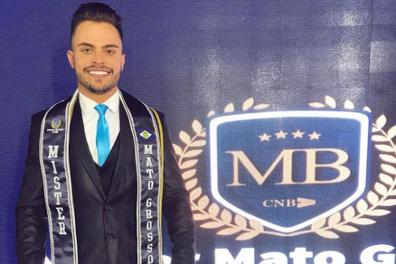 Anderson Luis Giordani foi eleito Mister Mato Grosso CNB 2019