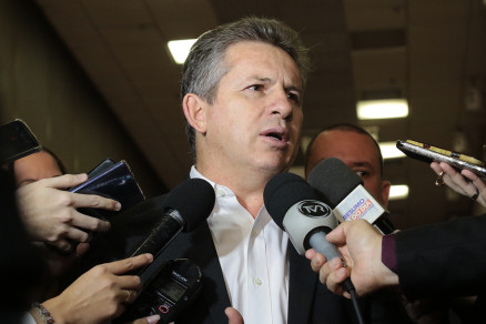 O governador do Estado Mauro Mendes: lei sancionada