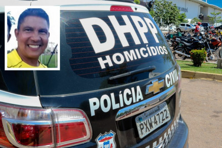 Luiz Ney da Silva (detalhe) estava trabalhando quando foi assassinado