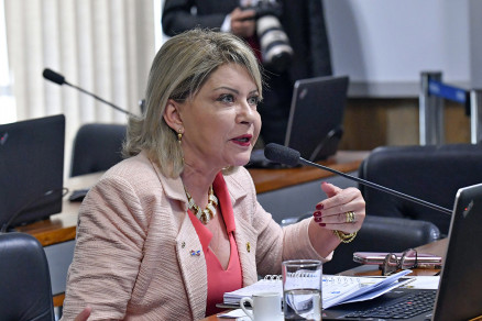 A senadora  Selma Arruda, alvo de ao na Justia Eleitoral